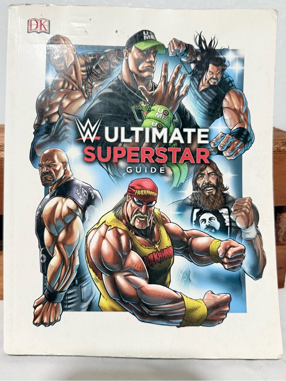 WWE Ultimate Superstar Guide Book Wrestling2015 Pantaleo DK (Bonus X-men Marvel)